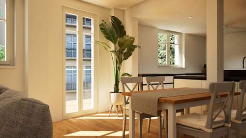 Wohnen / Essen / Kochen - Etagenwohnung mit 97,00 m&sup2; in Nördlingen zum Kaufen