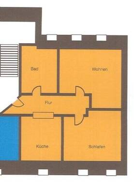 Bild 1 - Beuditzstraße 9 - 2-Raum-Wohnung