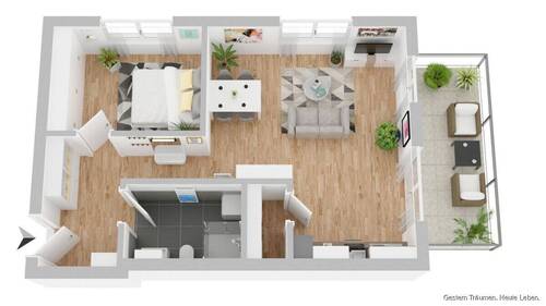 Wohnung 22 - 