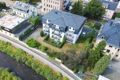 Luftbild - 3 Zimmer Etagenwohnung zum Kaufen in Freital