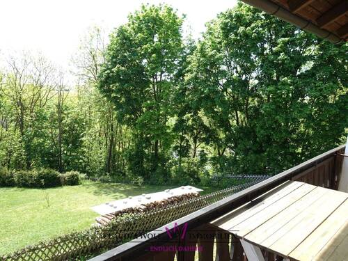 Blick vom Balkon - 