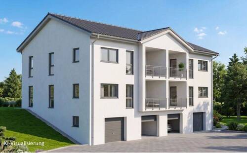 Ansicht - Neubau 4-Familien-Haus mit 2 mal 5 % Abschreibung!
