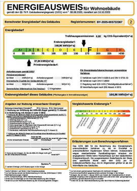 Energieausweis - 