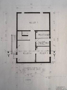 Grundriß Keller - 