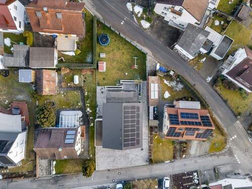 Vogelperspektive - 4 Zimmer Einfamilienhaus zum Kaufen in Meckenbeuren