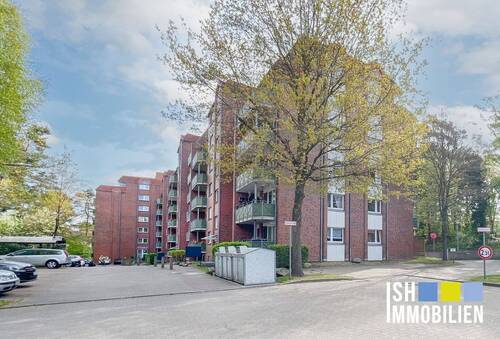 Außenansicht - Hier will ich wohnen! Schöne 2-Zimmer-Wohnung mit Balkon im Grünen