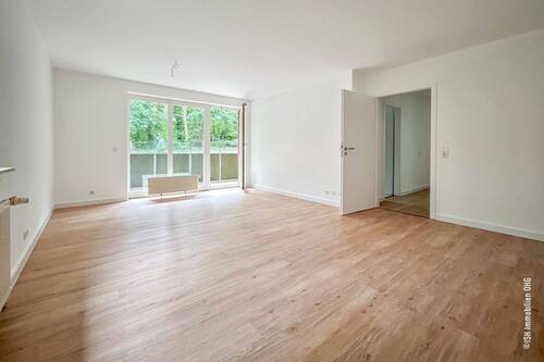 Wohnzimmer - 2 Zimmer Etagenwohnung zur Miete in Buxtehude