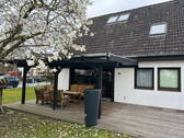 Terrasse mit Überdachung - 