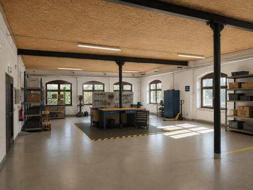 Visualisierung Lager Werkstatt - 