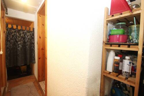 Kleiner Bereich für Vorräte - 