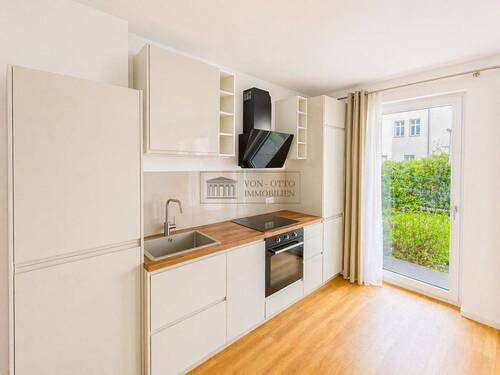Moderne Einbauküche - Etagenwohnung mit 46,00 m&sup2; in Berlin zum Kaufen