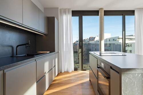 Moderne Einbauküche - Etagenwohnung mit 101,00 m² in Berlin zum Kaufen