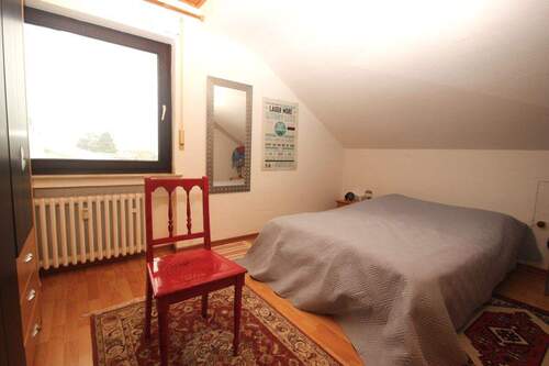 Das Schlafzimmer trotz... - 