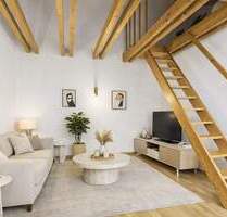 Charmante 2-Zimmer-Dachgeschosswohnung mit offenem Wohnkonzept - München Berg am Laim