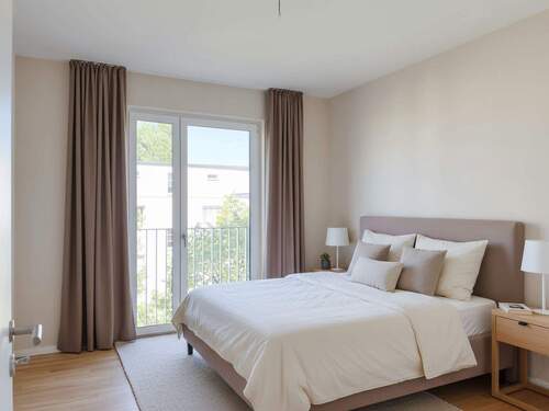 Schlafzimmer Visualisierung - 4 Zimmer Etagenwohnung in Berlin