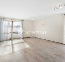 Wohnen in ruhiger Ortsrandlage: Erdgeschosswohnung mit zwei Terrassen, Tageslichtbad und Stellplatz - Kirchentellinsfurt