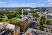 Hausansicht - 2 Zimmer Etagenwohnung zum Kaufen in Leipzig