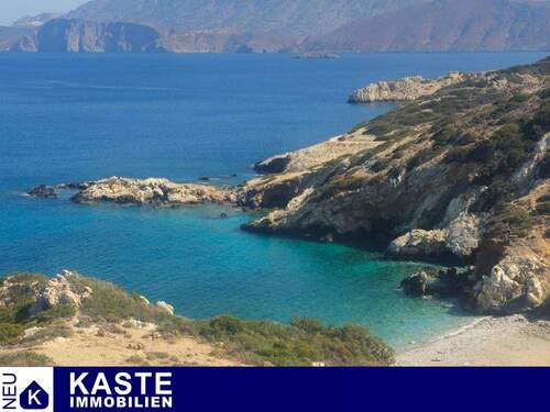 Titel - Exklusive Baugrundstücke mit Meerblick in erster Reihe am Strand von Istron, Kreta