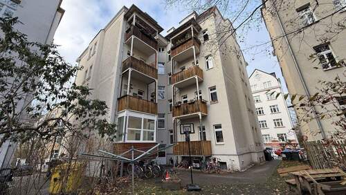 Rückansicht - Etagenwohnung mit 95,00 m&sup2; in Leipzig zum Kaufen