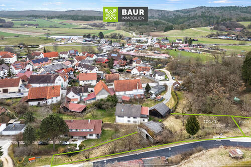 Luftbild - Grundstück in Sigmaringen / Jungnau