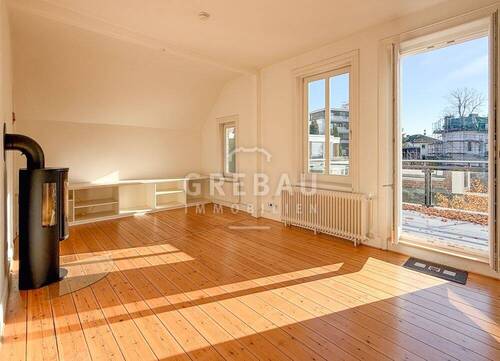 Zimmer mit Terrasse im Dachgeschoss - 