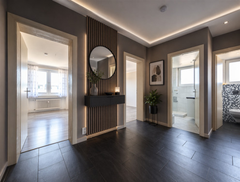 Flur - virtually staged - 