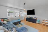 Wohnzimmer - 5 Zimmer Doppelhaushälfte zum Kaufen in Allmendingen