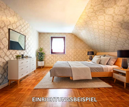 OG Einrichtungsbeispiel ein weiteres von drei Zimmern im Obergeschoss - 