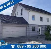 Moderne und große DHH mit Süd-West-Garten in Ortsrandlage Aschheim