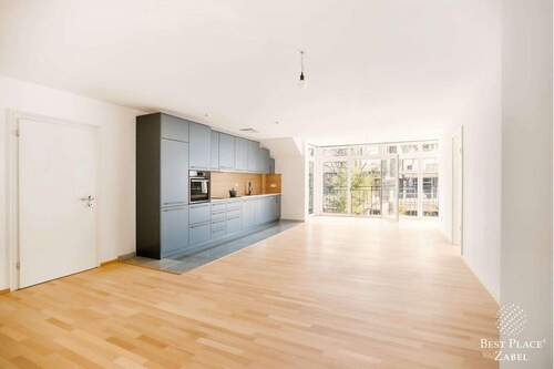 Stylische Küche - Großzügiger stylischer 4,5-Zimmer-Wohntraum mit Wintergarten im urbanen Sendling
