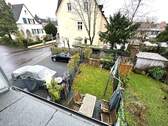 Der Ausblick vom Balkon - 