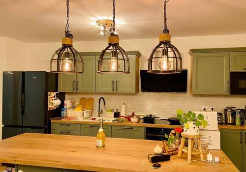 Küche - Stilvolle 4-Zimmer-Wohnung mit großem Balkon in toller Lage