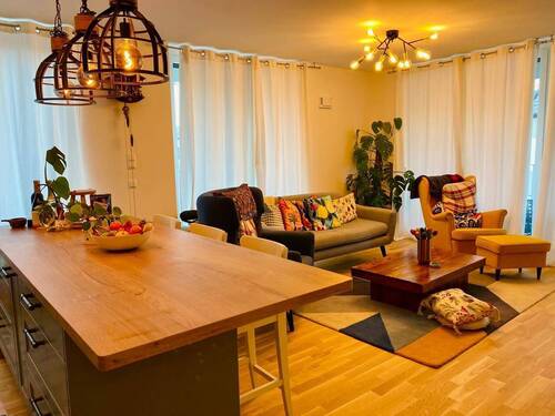 Küche_Wohnen - 4 Zimmer Etagenwohnung in Fürth