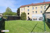 Gartenbereich mit Wäschetrockenplatz - Etagenwohnung mit 47,00 m² in Meißen zur Miete