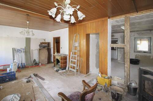 Wohnzimmer EG - 6 Zimmer Einfamilienhaus zum Kaufen in Laufersweiler