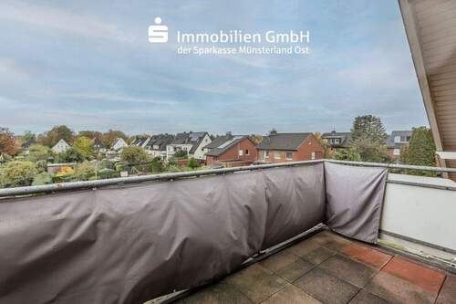 Balkon - 3 Zimmer Etagenwohnung zum Kaufen in Beckum