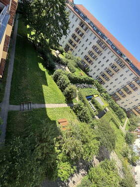 Blick vom Balkon - 