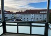 Balkon - 3 Zimmer Etagenwohnung in Oschersleben