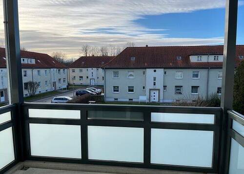 Balkon - 3 Zimmer Etagenwohnung in Oschersleben
