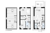 Grundriss - 4 Zimmer Doppelhaushälfte in Norderstedt