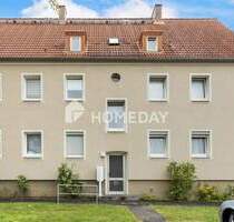 Charmante Hochparterre-Wohnung mit kompaktem Grundriss, kernsaniert und eigener Loggia - Neu-Isenburg