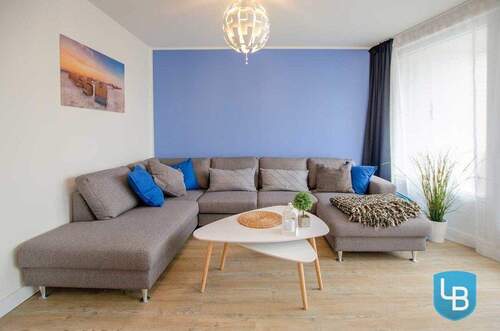 Wohnzimmer - Dem Strand ganz nah! Gepflegte Ferienwohnung in Traumlage