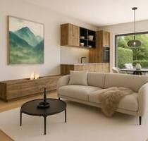 Exklusives Wohnen im Erdgeschoss: Moderne Neubauwohnung mit sonnigem Gartenanteil - Rottach-Egern