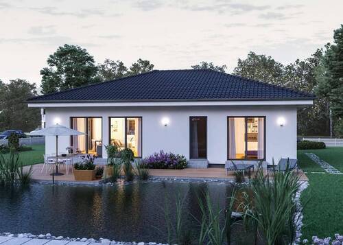 Hausansicht - Bungalow mit 115,00 m&sup2; in Anklam zum Kaufen