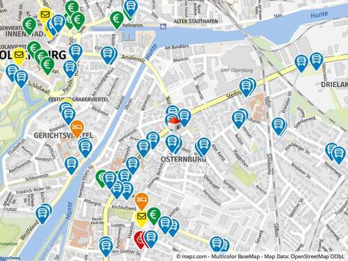 Geolyzer Kartenausschnitt - 