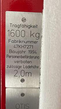 Lastenaufzug - 