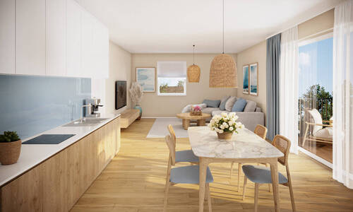 Beispiel Innenvisualisierungen - Etagenwohnung mit 79,20 m² in Muldestausee/ Pouch zum Kaufen