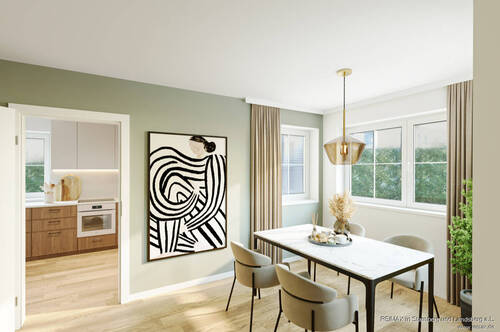 3b EG Essen Einrichtungsbsp. - Etagenwohnung mit 140,00 m² in Scheuring zum Kaufen