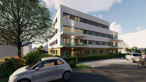 Außenansicht Ost - 2 Zimmer Etagenwohnung zur Miete in Halle (Saale)