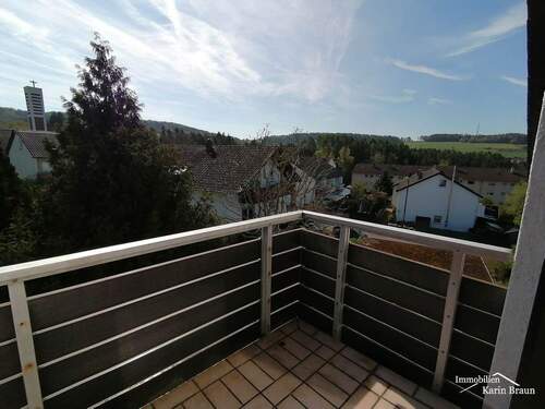 Ausicht Balkon - 2 Zimmer Etagenwohnung in Calw